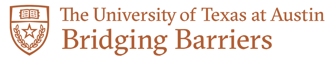 University of Texas at Austin Bridging Barriers logo